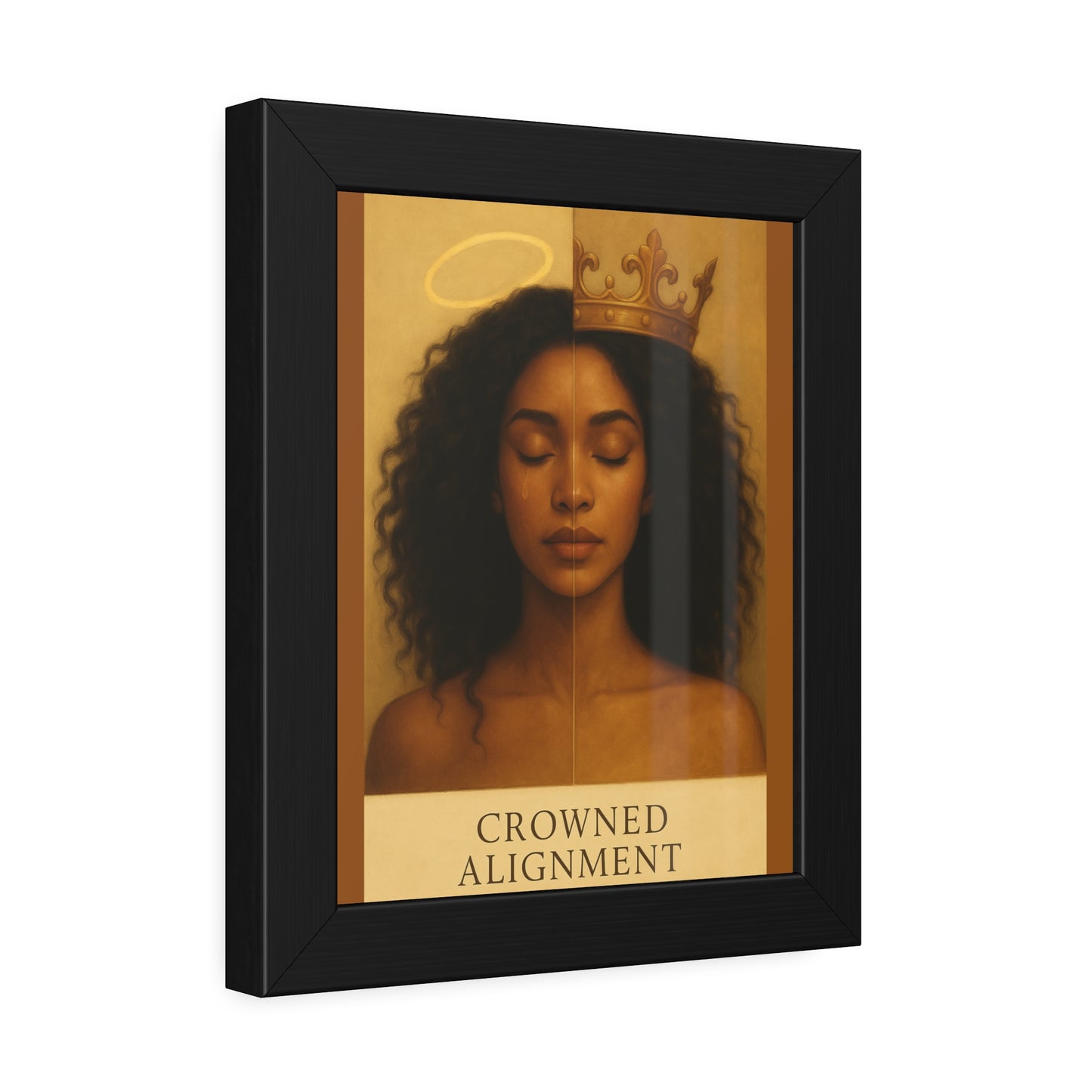 "Everything About Her Aligned" - Framed Wall Art