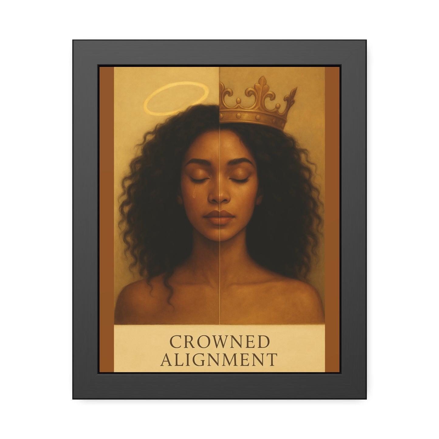 "Everything About Her Aligned" - Framed Wall Art