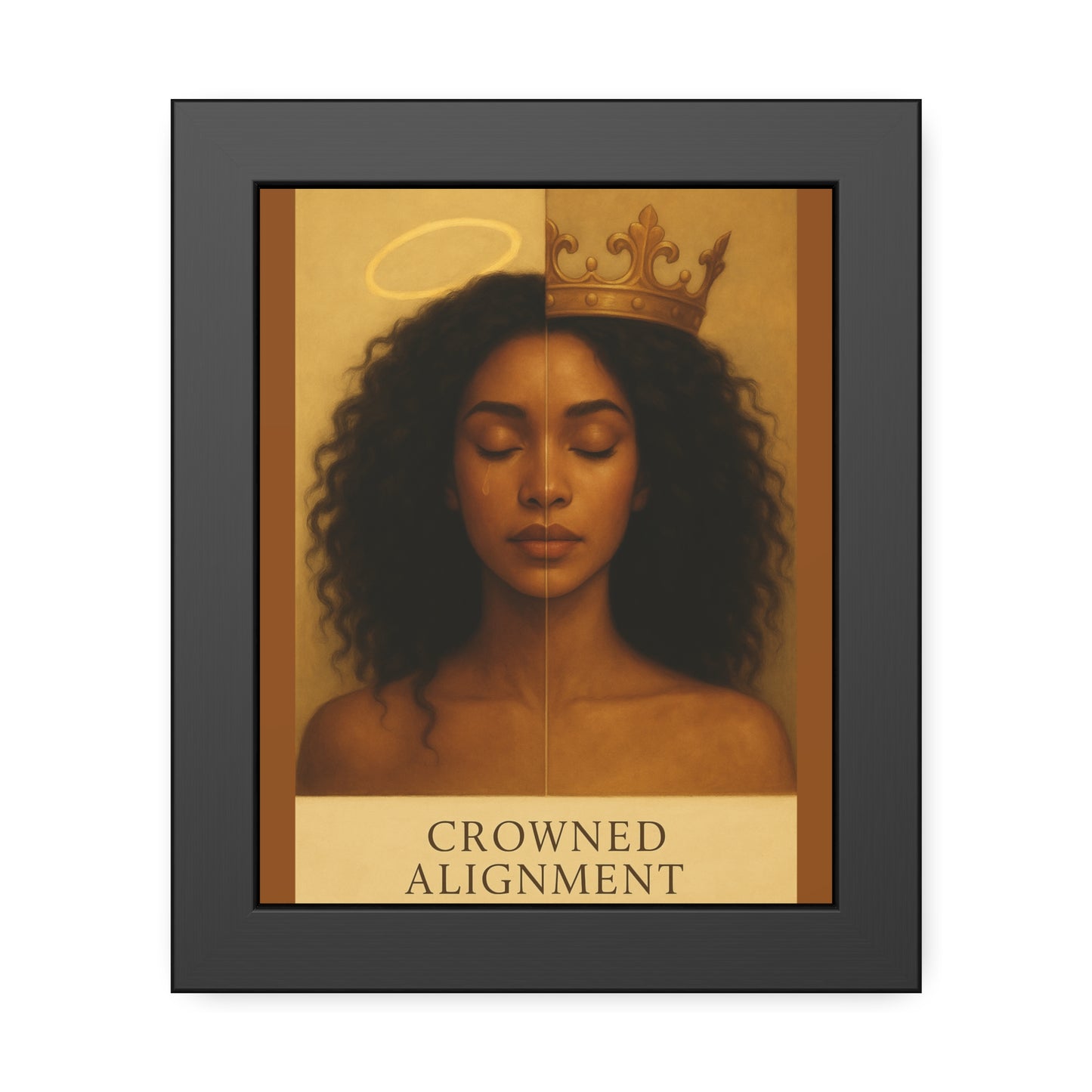 "Everything About Her Aligned" - Framed Wall Art