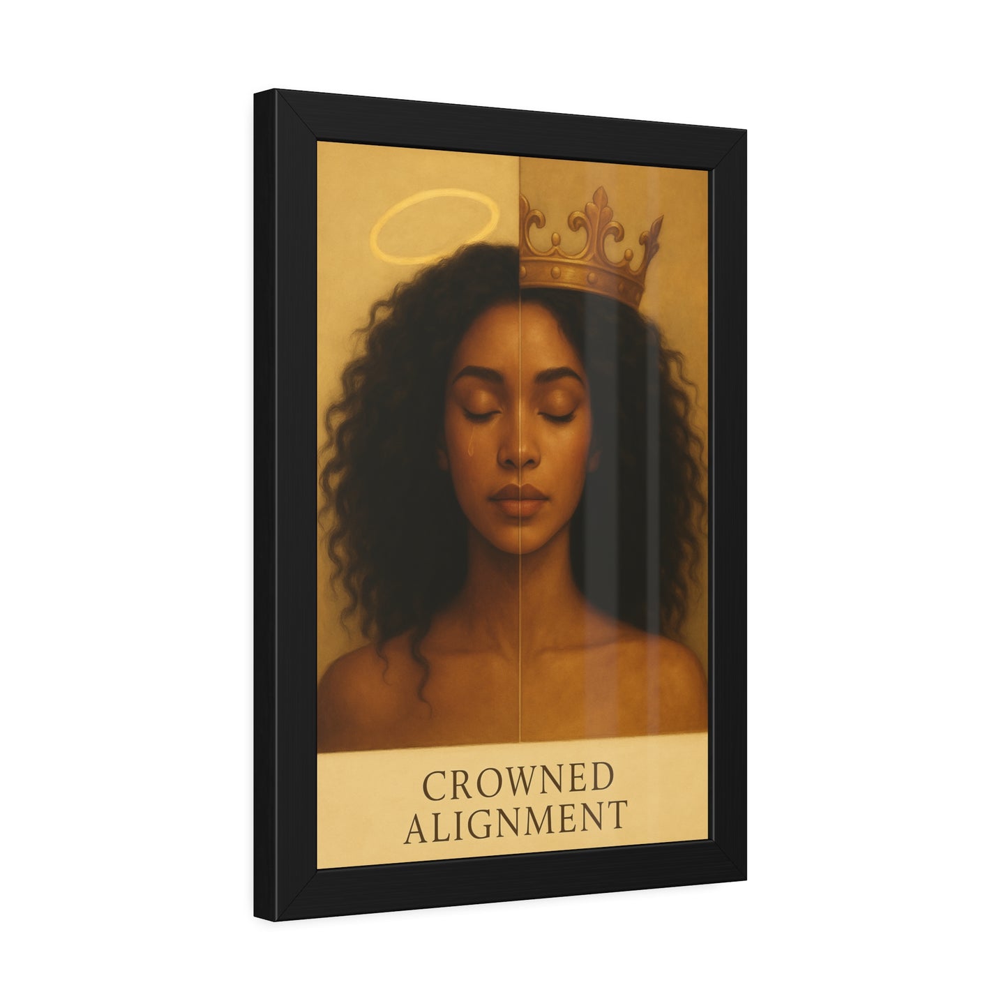 "Everything About Her Aligned" - Framed Wall Art