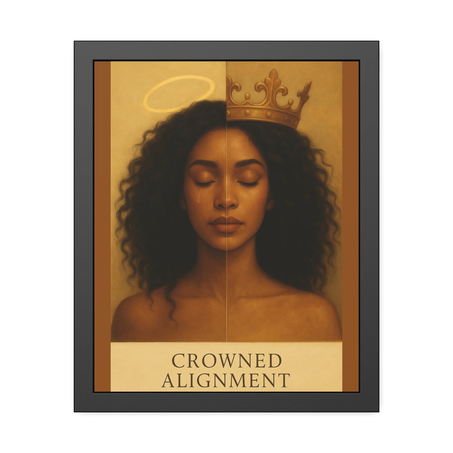 "Everything About Her Aligned" - Framed Wall Art