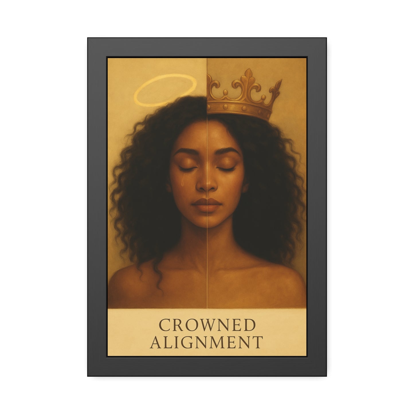 "Everything About Her Aligned" - Framed Wall Art
