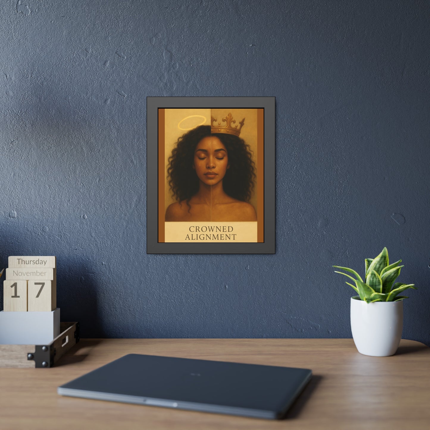 "Everything About Her Aligned" - Digital Wall Art