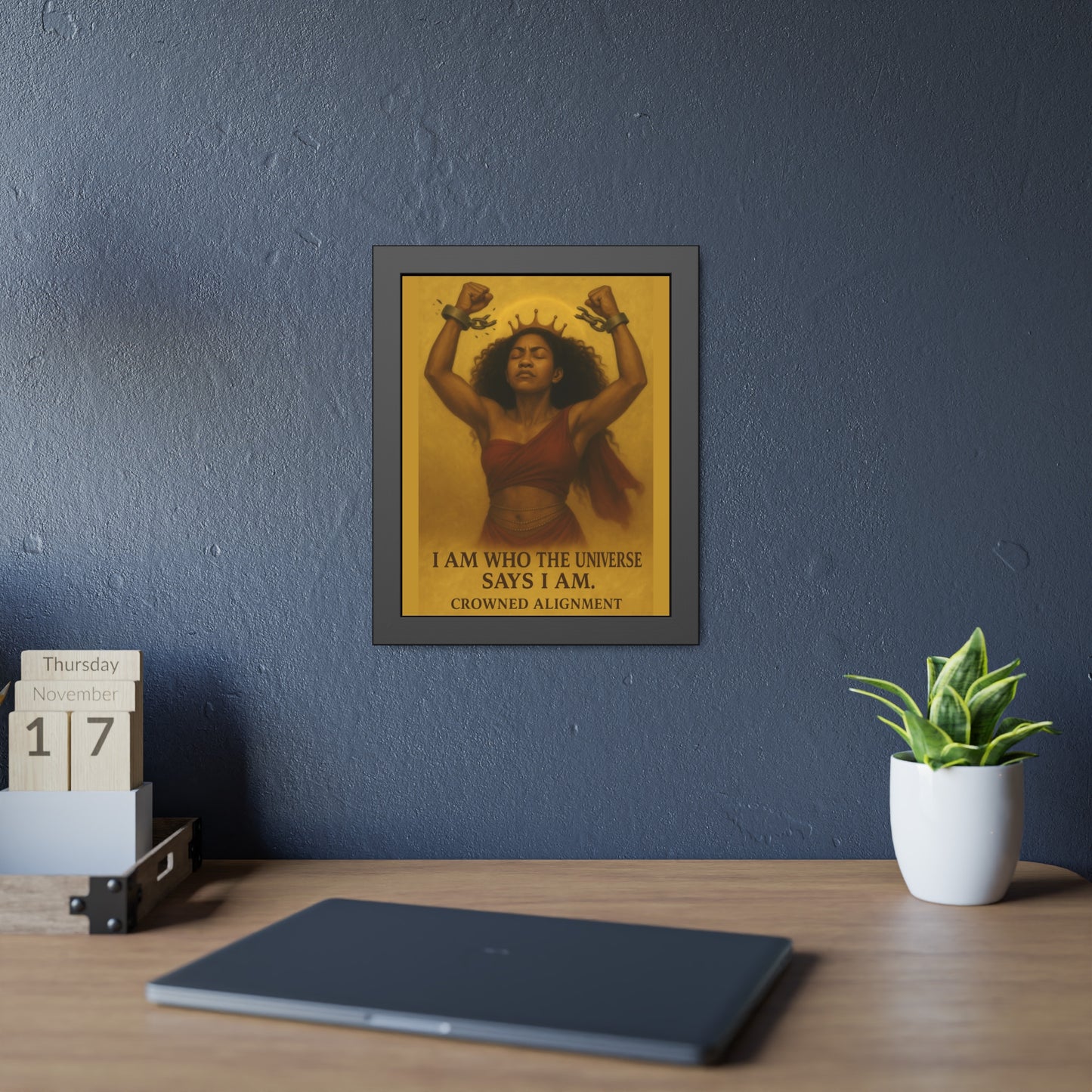 "She Refused to Shrink" - Digital Wall Art