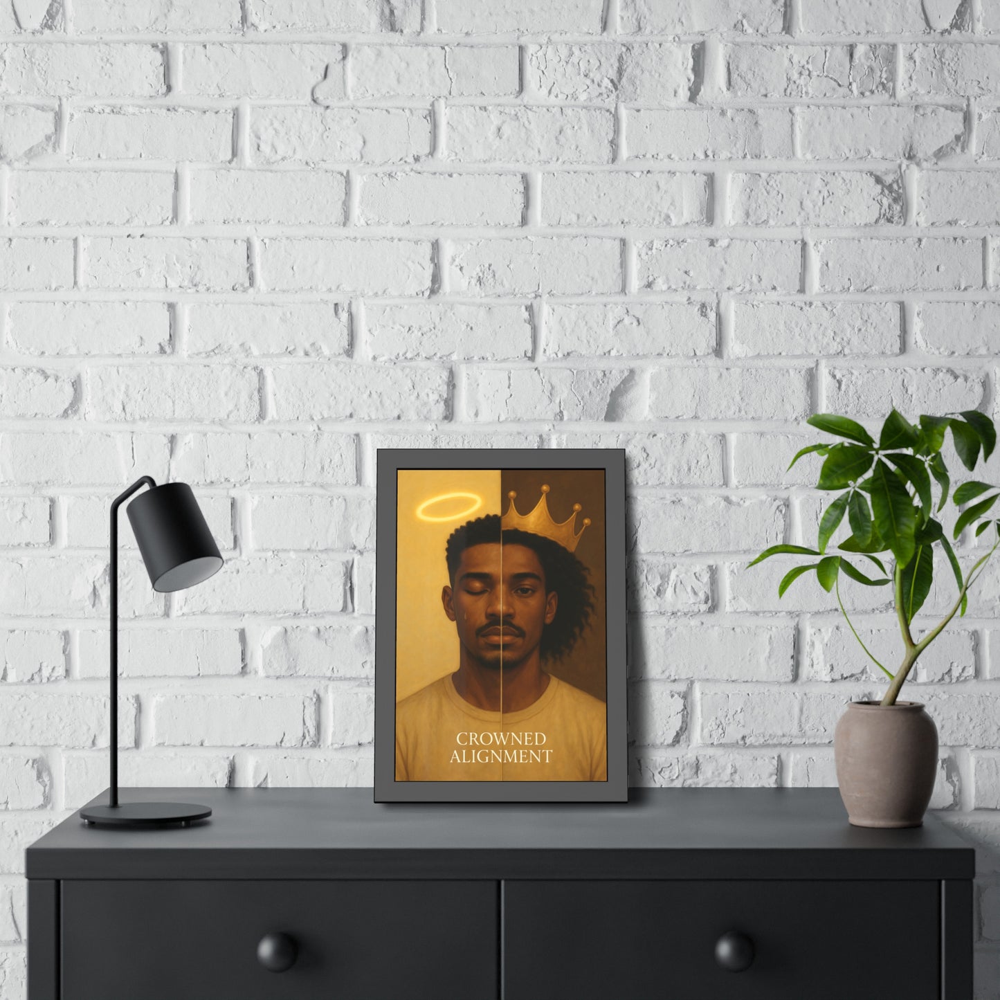 "Stillness of a King" - Framed Wall Art