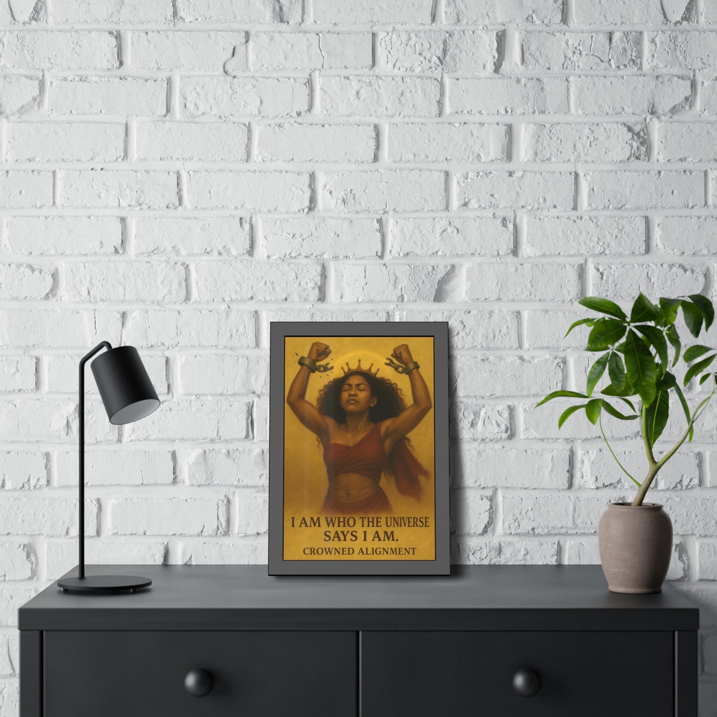 "She Refused to Shrink" - Digital Wall Art