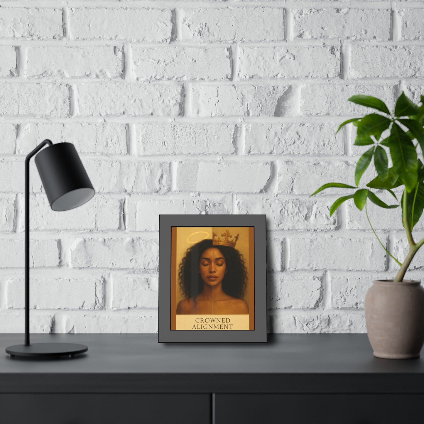 "Everything About Her Aligned" - Digital Wall Art