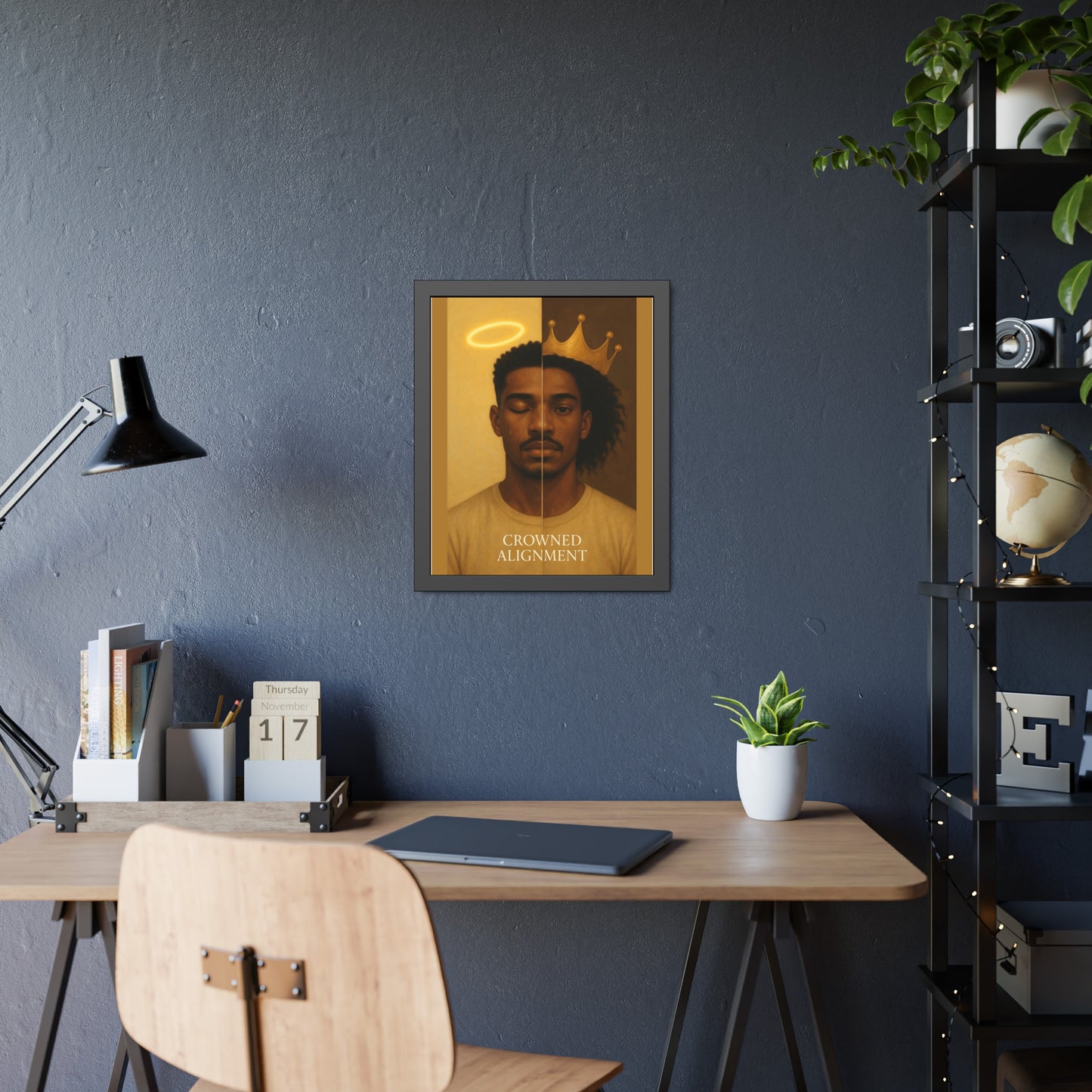 "Stillness of a King" - Framed Wall Art