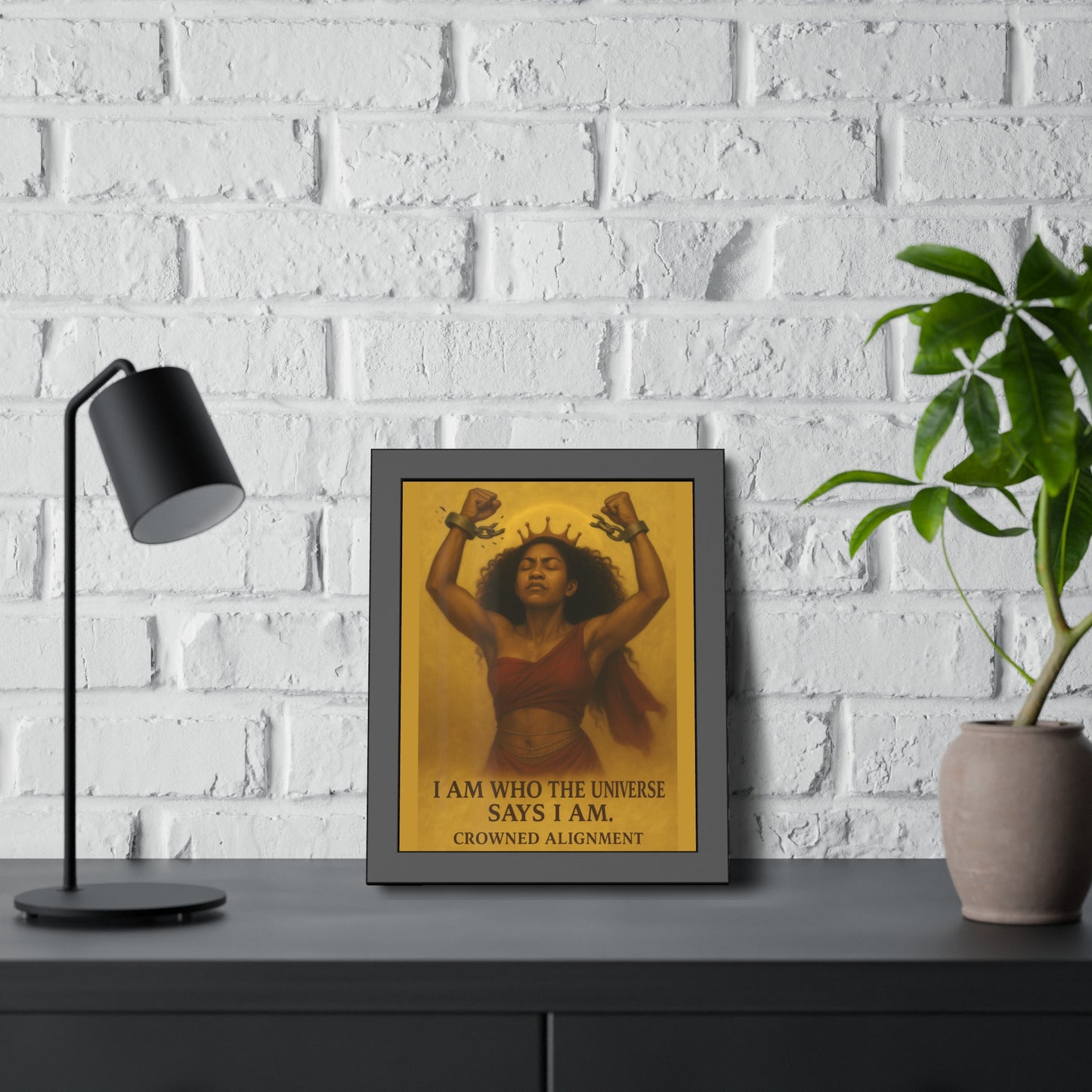 "She Refused to Shrink" - Digital Wall Art