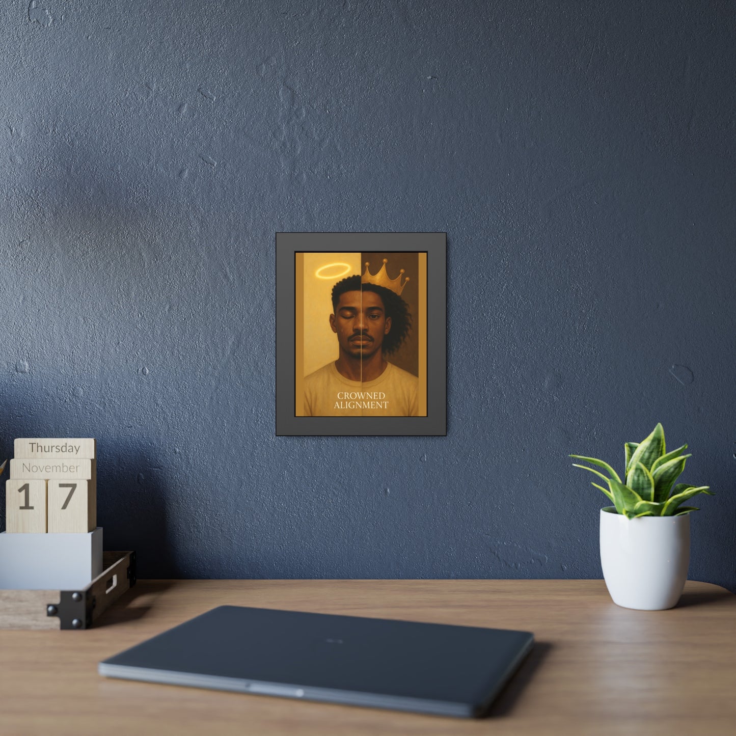 "Stillness of a King" - Framed Wall Art