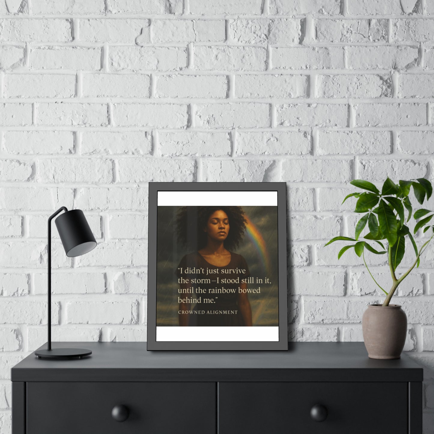 "I Didn't Just Survive" - Digital Wall Art