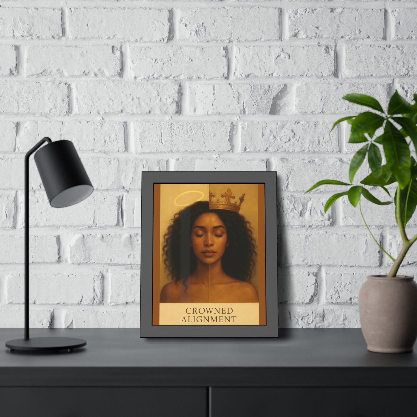 "Everything About Her Aligned" - Digital Wall Art