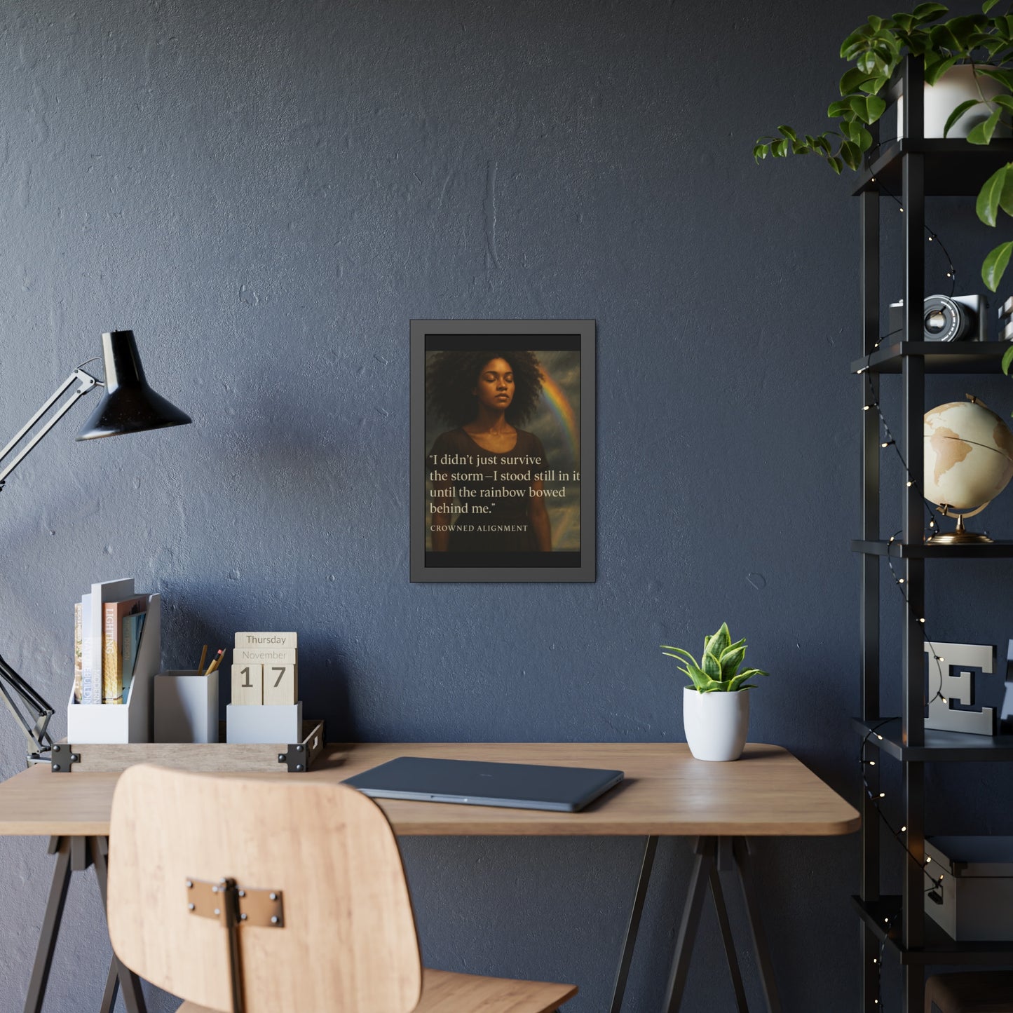 "I Didn't Just Survive"- Framed Wall Art