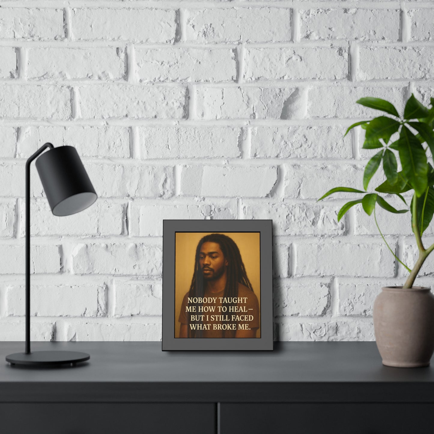 "Still Faced It" - Framed Wall Art
