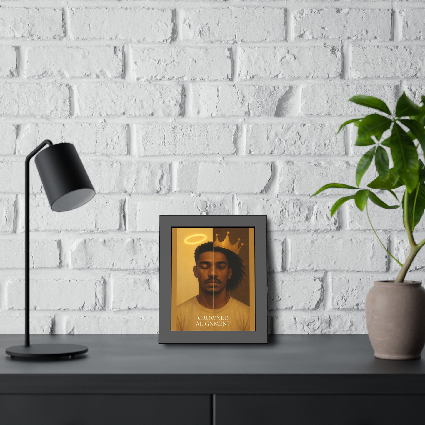 "Stillness of a King" - Framed Wall Art