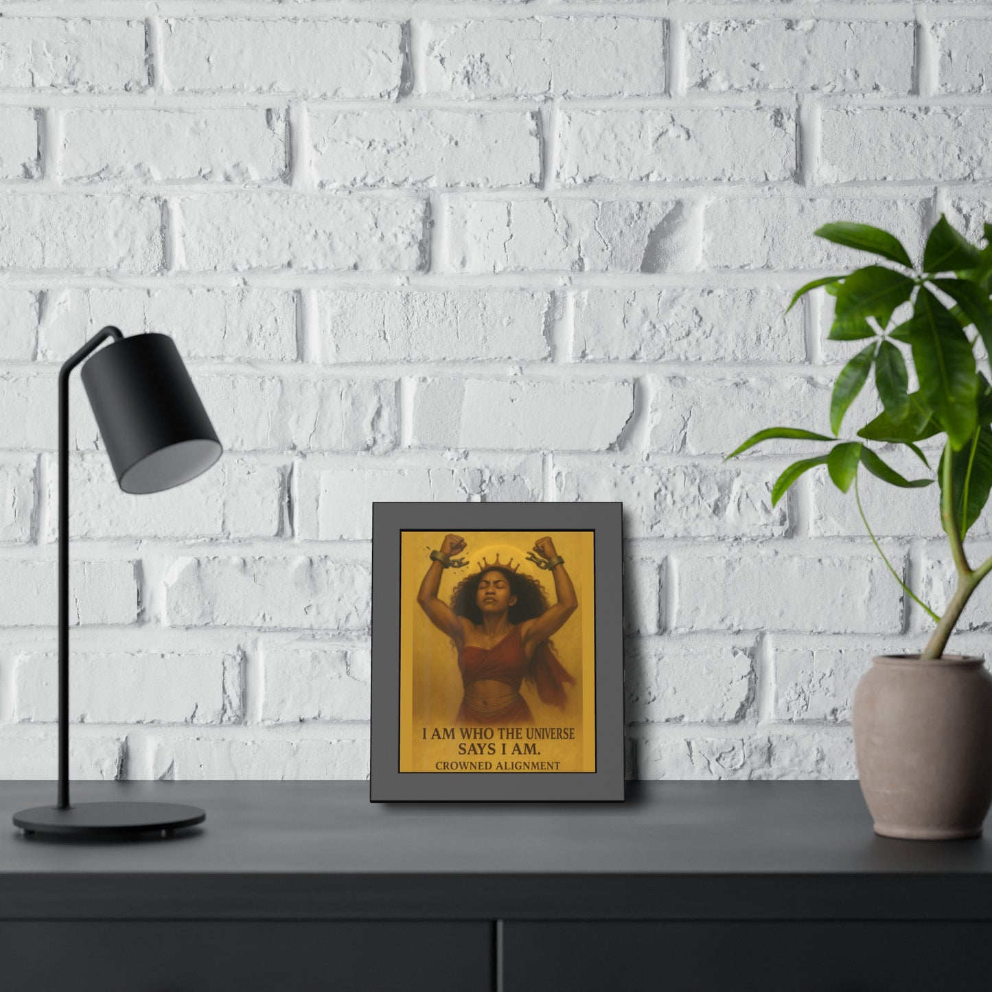 "She Refused to Shrink" - Digital Wall Art