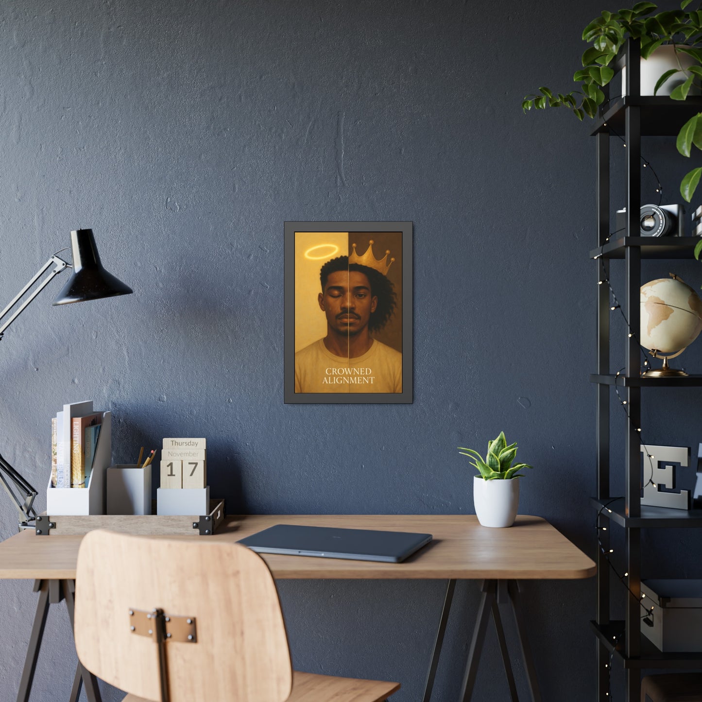 "Stillness of a King" - Framed Wall Art