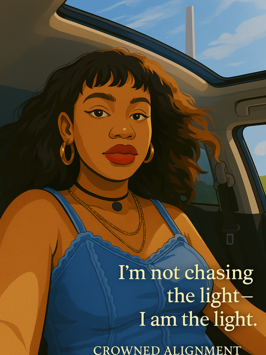 "I Am the Light" - Digital Wall Art